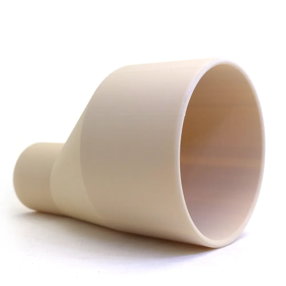 Reducer ⌀100 to 40 mm female printed in PLA (#1098)