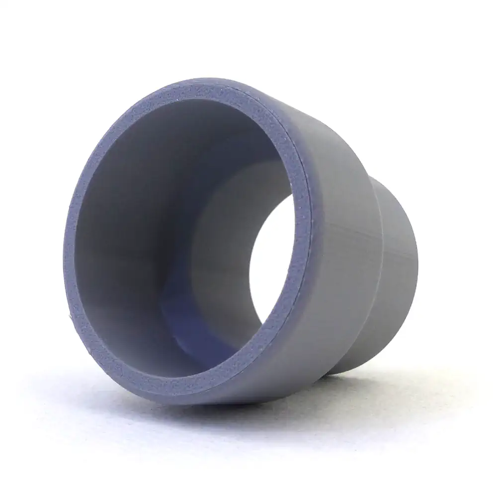 Sleeve ⌀50–40 mm printed in PLA (#1094)