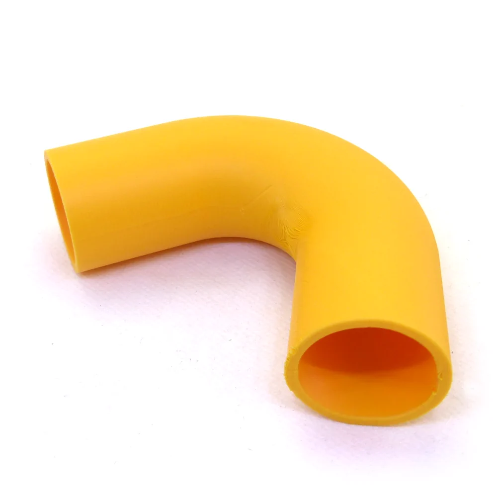 Pipe elbow 120° ⌀OD: 40 mm ⌀ID: 34 mm thickness: 3 mm generated online