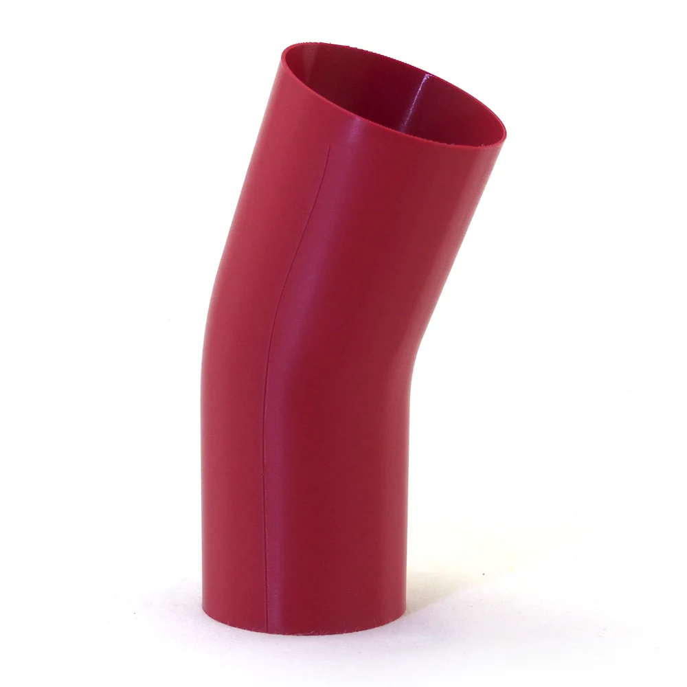 Pipe elbow 30° ⌀OD: 60 mm ⌀ID: 58 mm thickness: 1 mm generated online