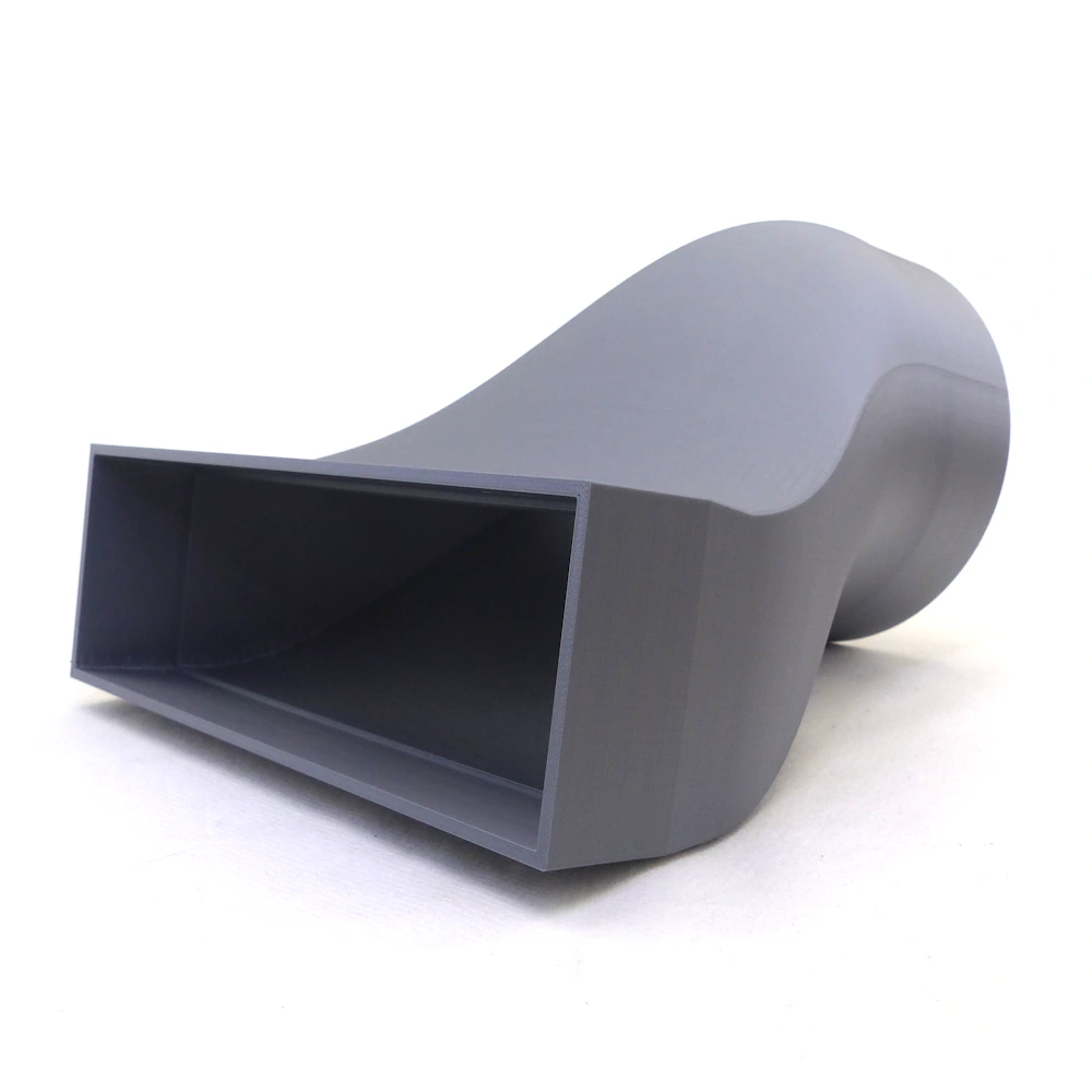 adaptateur de tube rond vers rectangulaire