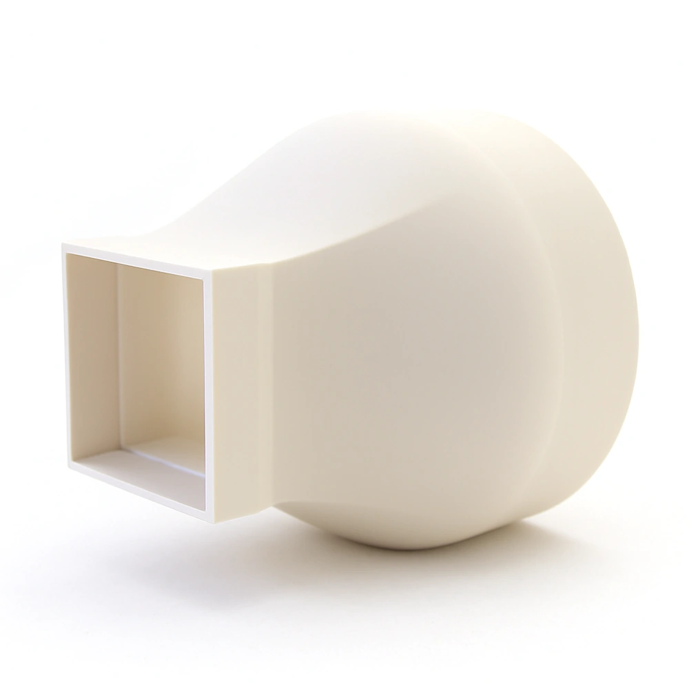 adaptateur de tube rond vers rectangulaire