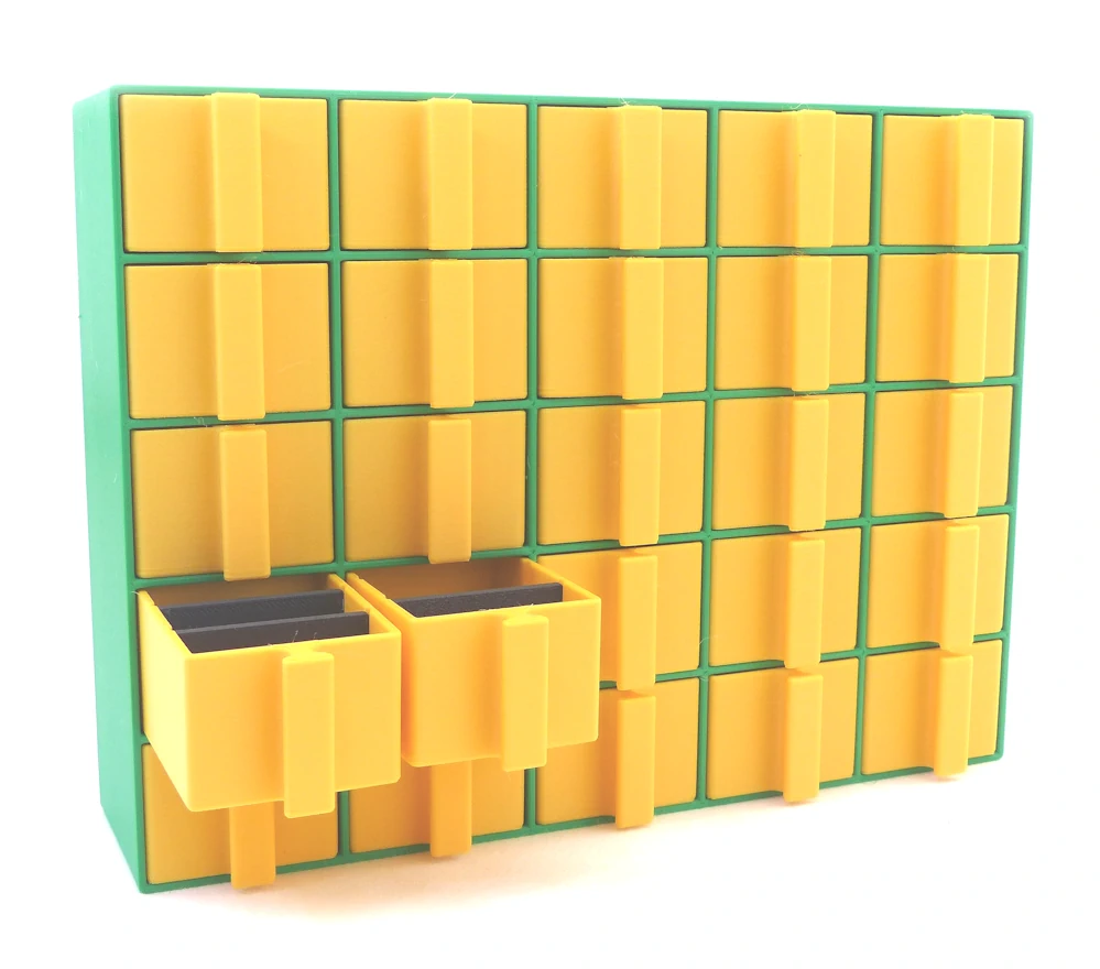 small parts organizer with drawers