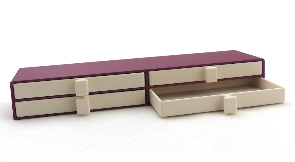 small parts organizer with drawers