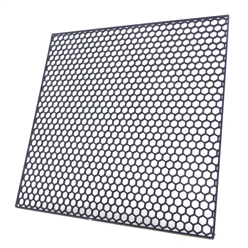 fichier STL grille alvéolée 200x200mm, maille: 6mm