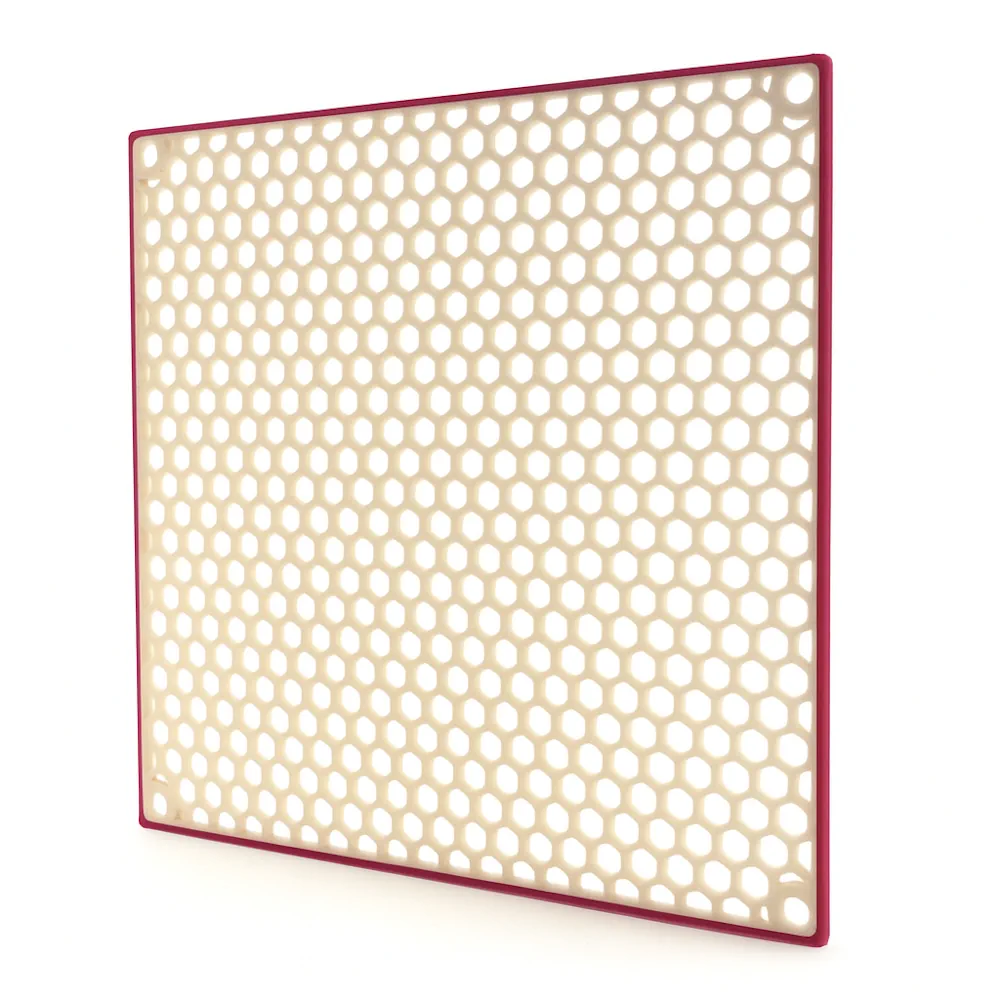 fichier 3D STL grille de protection entraxe: 105x105mm, maille: 4mm - Ø4mm