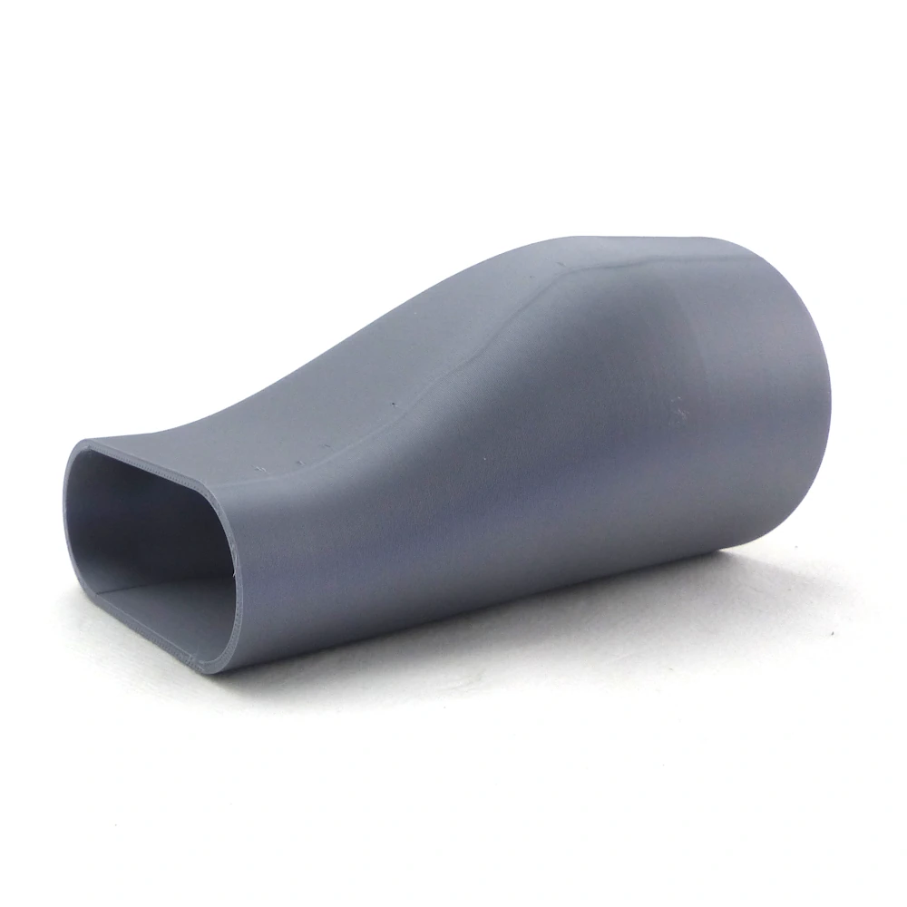 Hose-shaped reducer STL 3D file 90.1x90&nbsp;mm to 100x40&nbsp;mm – transition: 100&nbsp;mm generated online