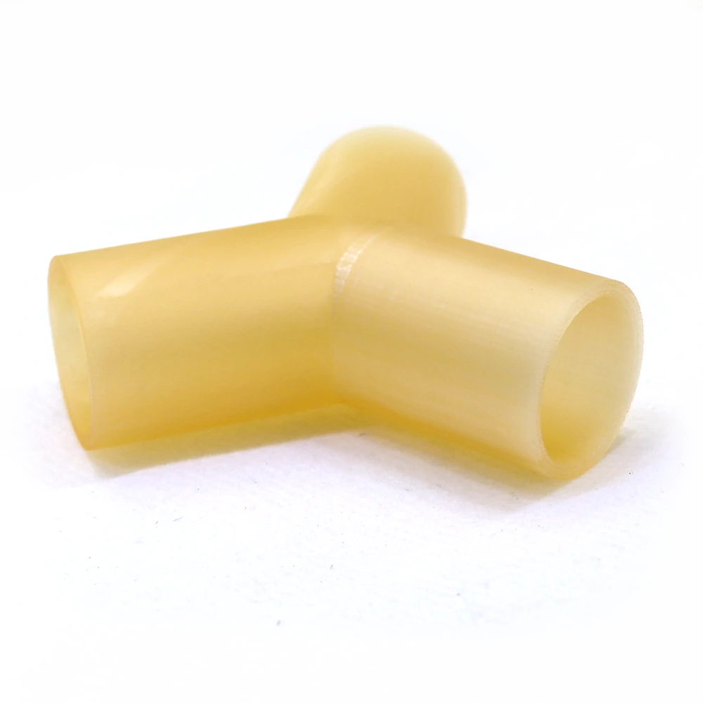 3 tubes fitting STL file – Outer diameter 24&nbsp;mm, wall thickness 2&nbsp;mm generated online