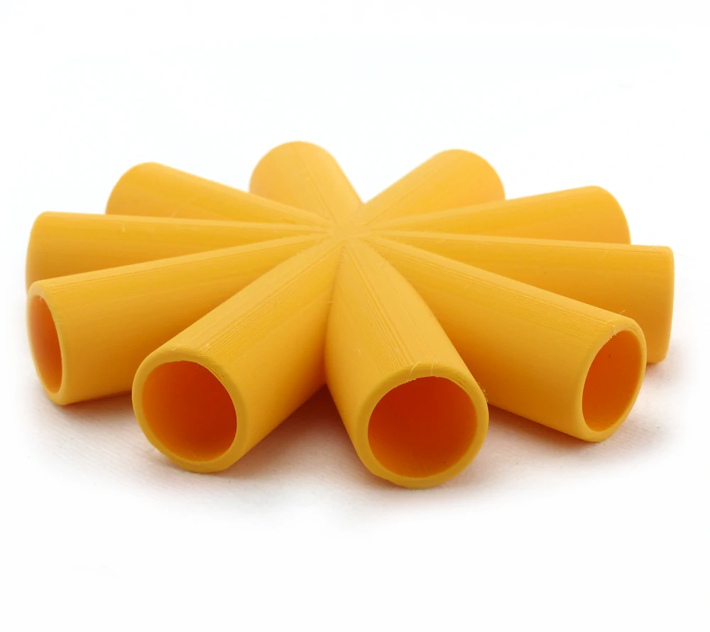 Star-pattern connector 10 ways STL file – Outer diameter 30&nbsp;mm, wall thickness 3&nbsp;mm generated online