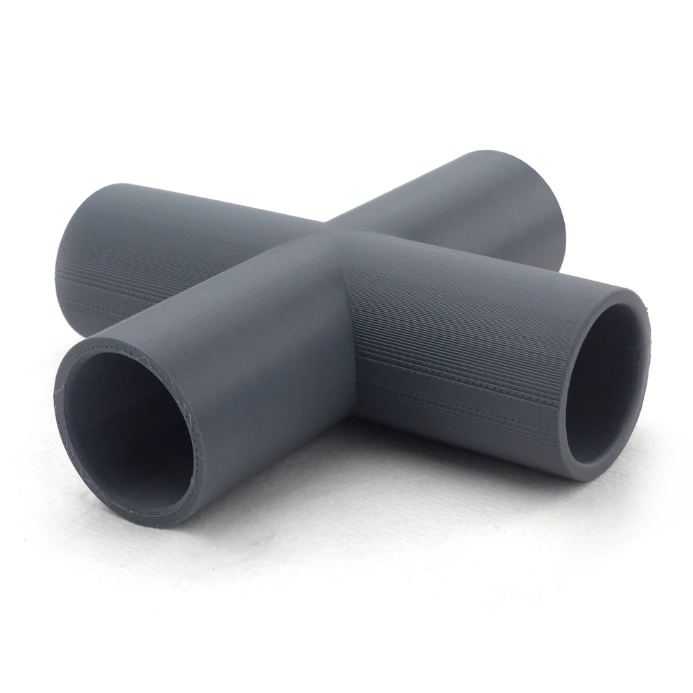 4 ways fitting STL 3D file – Outer diameter 40&nbsp;mm, wall thickness 3.75&nbsp;mm generated online