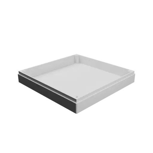 Enclosure with screw-mounted lid STL 3D file: 140×140×30 mm