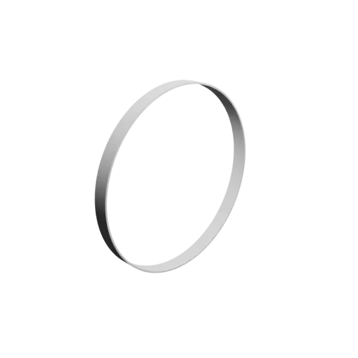 Washer / Flat Gasket STL 3D file ⌀ID: 250 mm ⌀OD: 254 mm thickness: 20 mm