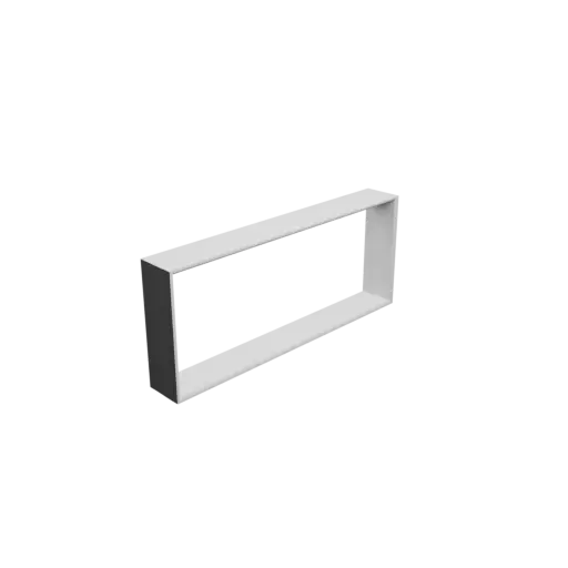 fichier 3D STL Adaptateur de conduit rectangulaire 214x85mm vers 215x85mm - transition: 20mm