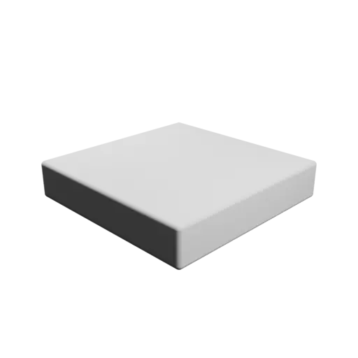 3D model rectangular prism - parallelepiped object-gen1027-nb0