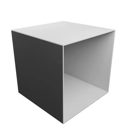 Small parts organizer with 1 drawer 142×142×142 mm STL file, thickness: 2 mm