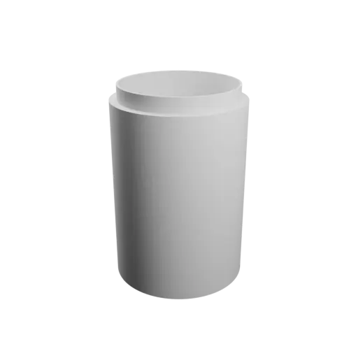 Round box with lid STL 3D file ⌀ 45 mm - Height: 70 mm, Shell: 3 mm