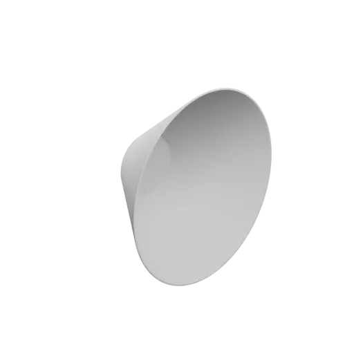 Bowl STL file, inner: base Ø45 mm, top Ø125 mm, height 60 mm - wall thickness 1 mm