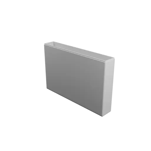 rectangular box with lid STL file – 300×50×200 mm, wall thickness 3 mm