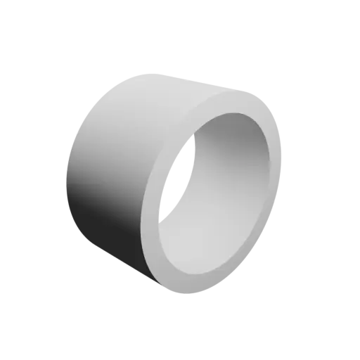 Washer / Flat Gasket STL file ⌀ID: 28 mm ⌀OD: 35 mm thickness: 19 mm