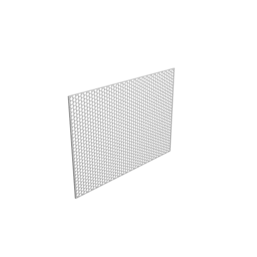 Protective grid STL file, 300x215mm, mesh: 6mm