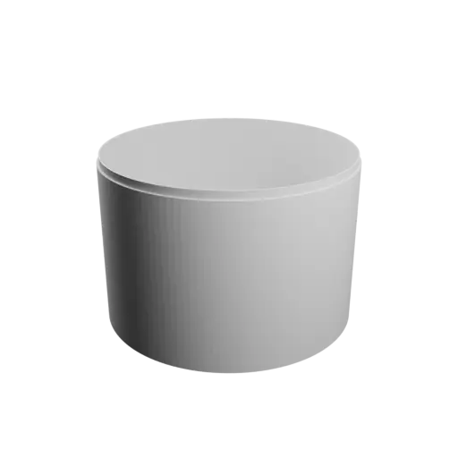 Round box with lid STL file ⌀ 160 mm - Height: 110 mm, Shell: 2 mm