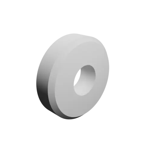 Washer / Flat Gasket STL 3D file ⌀ID: 14.7 mm ⌀OD: 40 mm thickness: 10 mm + chamfer