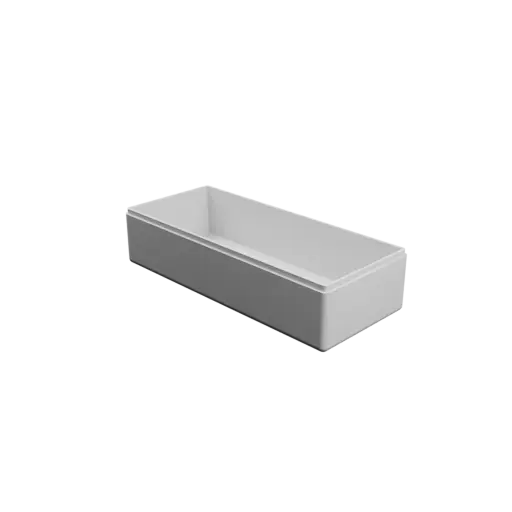 rectangular-base box with lid STL file – 200×85×50 mm, wall thickness 3 mm