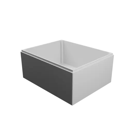 fichier STL Boîtier avec couvercle vissé : 199×159×90 mm (avec aération sur le couvercle)