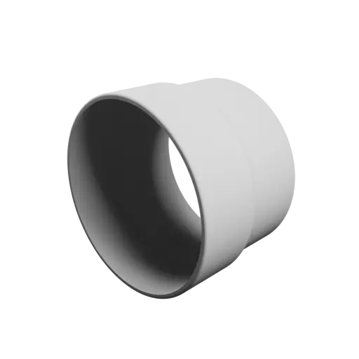 Tube adapter STL file ⌀ 79–74 mm (Length: 55 mm)