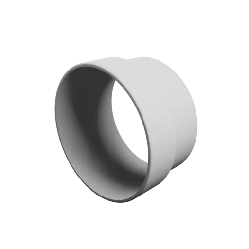 Tube adapter STL file ⌀ 82–75 mm (Length: 45 mm)