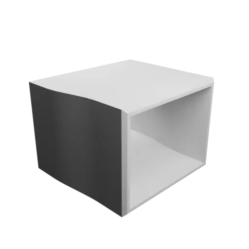 fichier 3D STL Adaptateur de tuyau rectangulaire 40x26mm vers 36x27mm - transition: 20mm