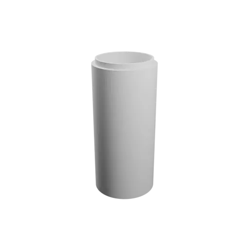 Round box with lid STL file ⌀ 62 mm - Height: 141 mm, Shell: 5 mm