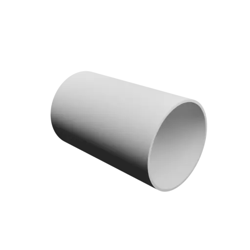 3D Model Tube STL file OD 28&nbsp;mm, ID 26.5&nbsp;mm, length 45&nbsp;mm