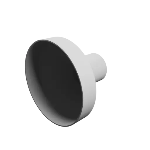 Tube adapter STL file ⌀ 154–59 mm (Length: 120 mm)