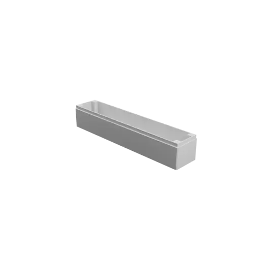 fichier STL Boîtier avec couvercle vissé : 200×40×40 mm