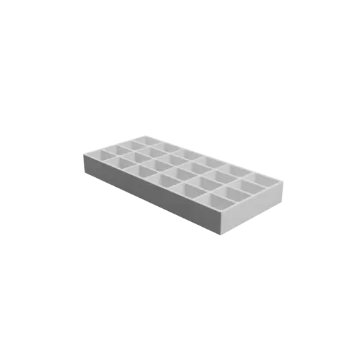 Boîte multi-compartiments : 24 compartiments de 30×20×20 mm