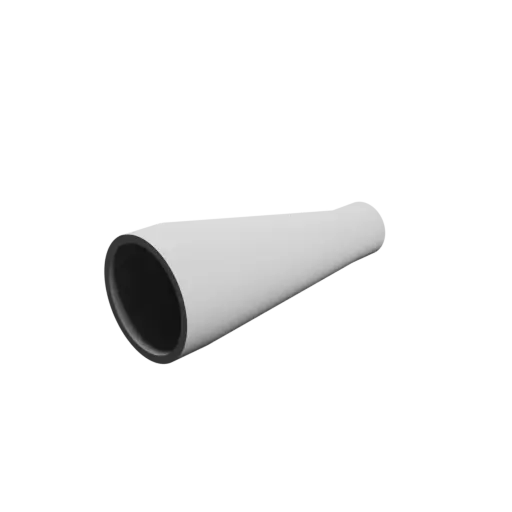 3D model inline tube adapter object-gen1100-nb0