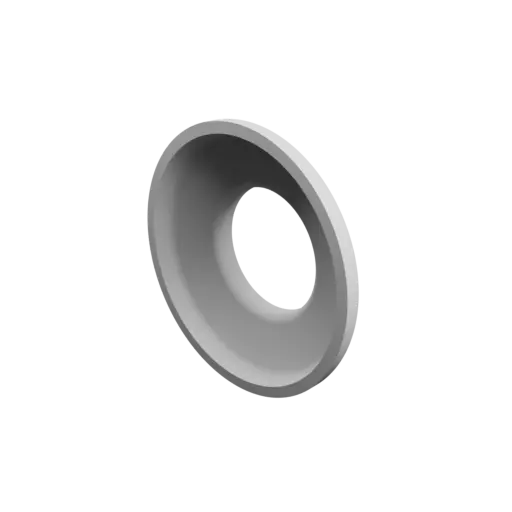 Tube adapter STL file ⌀ 71–40 mm (Length: 15 mm)