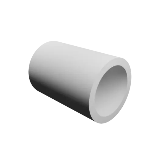 3D Model Hollow tube STL file OD 6.4&nbsp;mm, ID 5&nbsp;mm, length 9&nbsp;mm