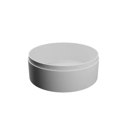Boîte ronde avec couvercle ⌀ 80 mm - Hauteur : 30 mm