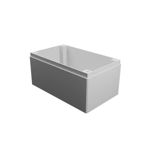 Enclosure with screw-mounted lid: 100×60×50 mm (with ventilation on the lid)