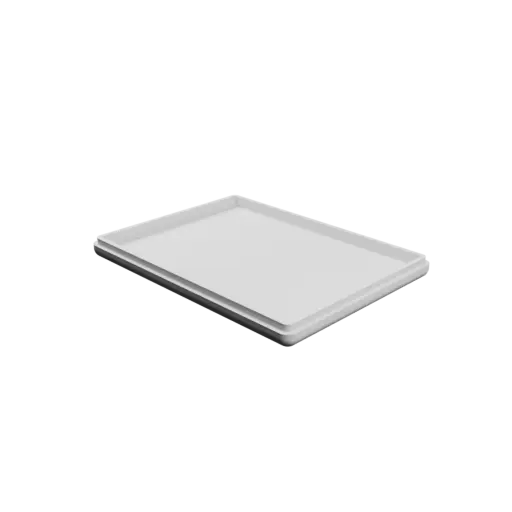 modèle 3D STL boîte à base rectangulaire avec couvercle - 168×125×20 mm, paroi 5 mm