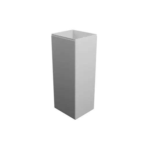 fichier 3D STL boîte rectangulaire avec couvercle - 89×79×224 mm, paroi 2 mm