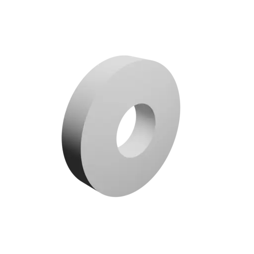 Washer / Flat Gasket STL file ⌀ID: 4 mm ⌀OD: 10 mm thickness: 2 mm