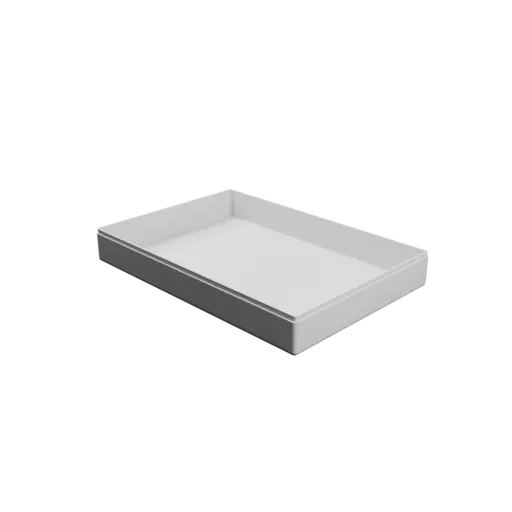 modèle 3D STL boîte rectangulaire avec couvercle - 224×154×33 mm, paroi 2 mm