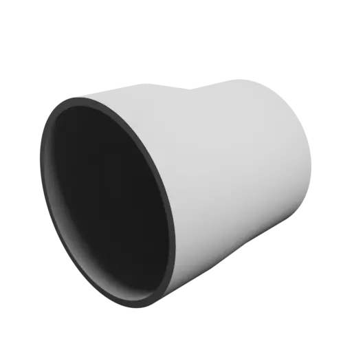 Tube adapter ⌀ 80–70 mm (Length: 80 mm)