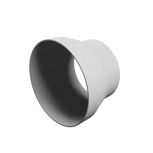 fichier 3D STL Raccord de tube ⌀ 165-130 mm (Longueur : 110 mm)