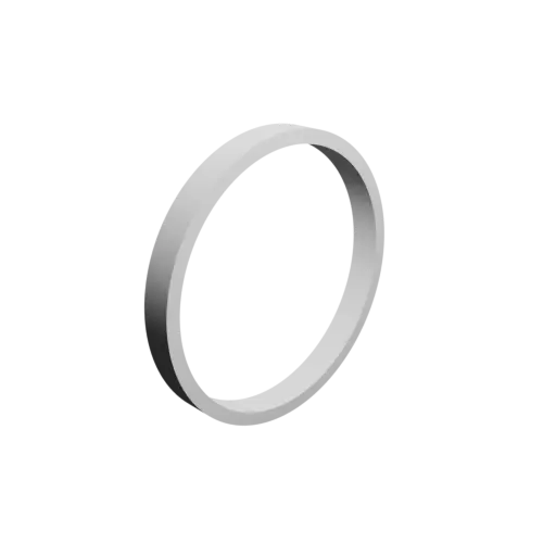 Washer / Flat Gasket STL file ⌀ID: 68 mm ⌀OD: 75 mm thickness: 8 mm