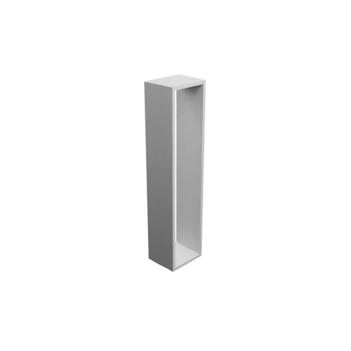 fichier 3D STL Adaptateur de tuyau rectangulaire 37.5x178mm vers 36x178mm - transition: 20mm
