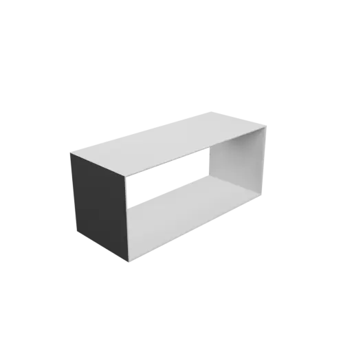 fichier 3D STL Adaptateur de conduit rectangulaire 220x90mm vers 220x90mm - transition: 30mm